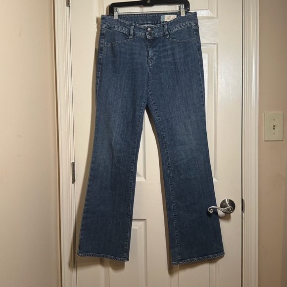 GAP Women's Boot Cut Curvy Stretch Jeans in Classic Blue Size 12L - Picture 1 of 10